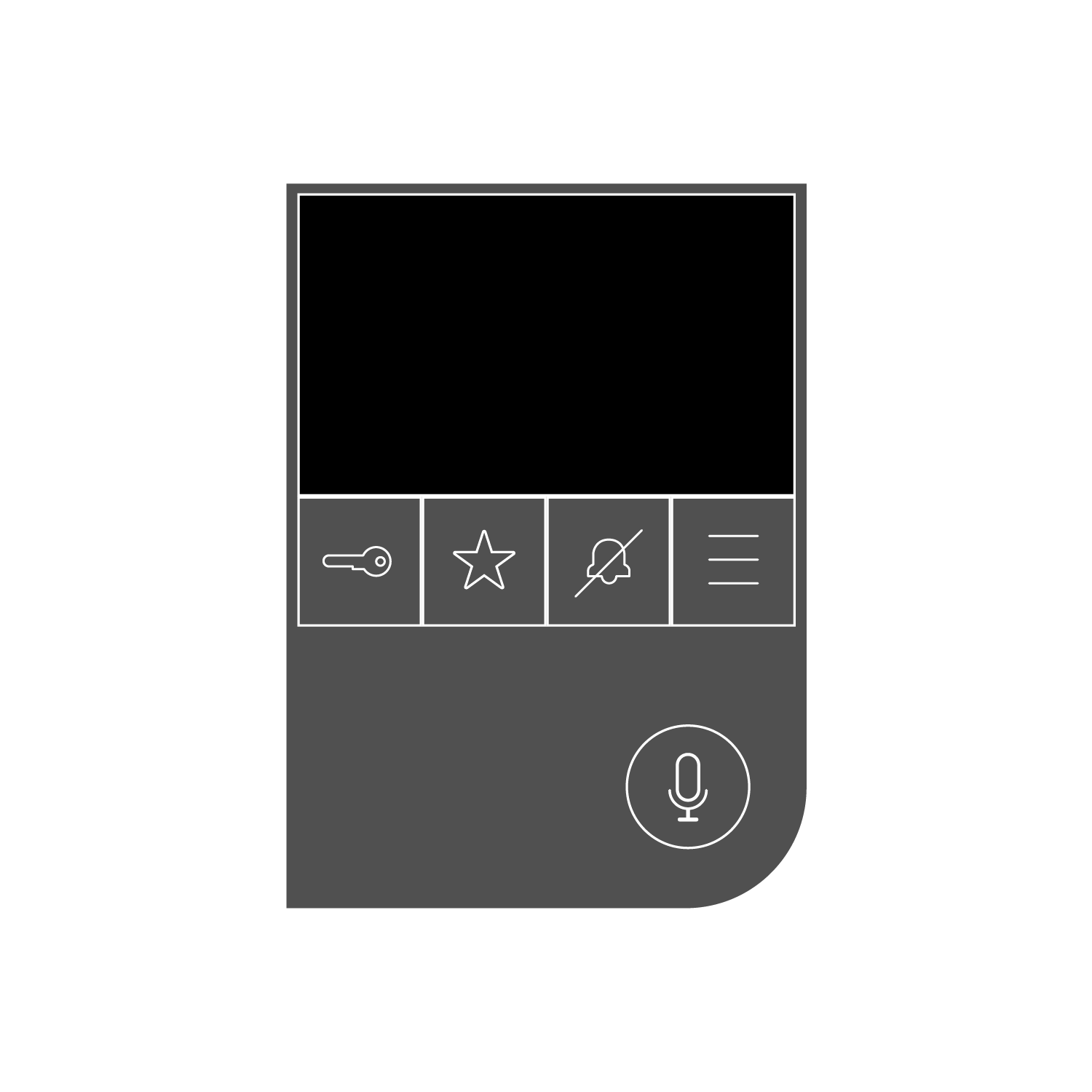  IP vaizdo vidaus stotelė A1101 Smart-On HomeTalk
