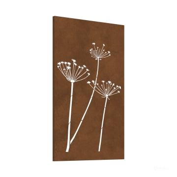 Corten plieno plokštė natūrali