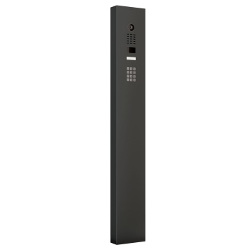 Domofonas su stovu Smart Doorbird D1101KV su klaviatūros moduliu, grafito juodos spalvos
