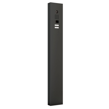 Domofonas su stovu Smart for Two Doorbird D1102V, grafito juodos spalvos