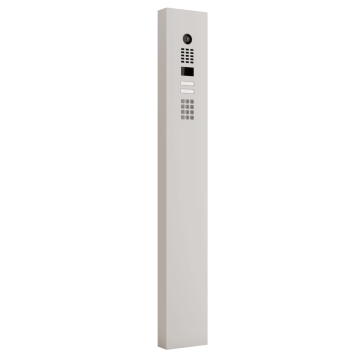 Domofonas su stovu Smart for Two Doorbird D1102KV su klaviatūros moduliu, baltas.