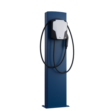 ABL "Wallbox" stovo "EnergizeStand" su pagrindu, mėlynas