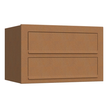 Pašto dėžutė "Cube for Two", rūdis