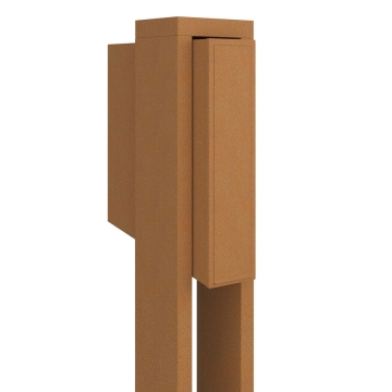 Pašto dėžutės vėliavėlė rūdys
