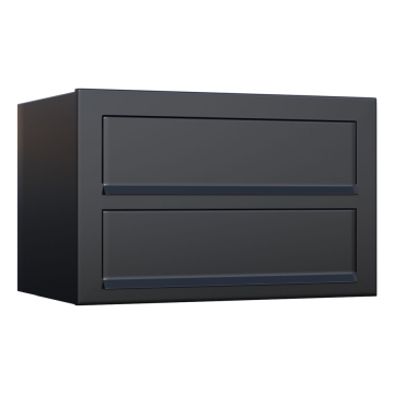 Pašto dėžutė "Cube for Two", juoda