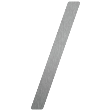 Lipnus ženklas „Slash“ / – 76 mm, nerūdijančio plieno.