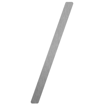 Šiuolaikiškas brūkšnys "/" ženklas - 200 mm, pagamintas iš nerūdijančio plieno.