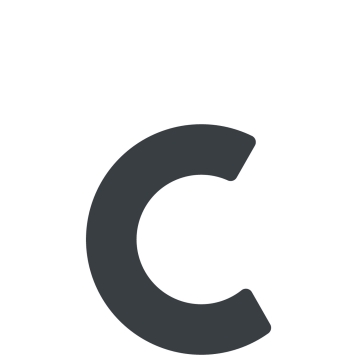 Lipni namo numerio raidė "c" - 40 mm, antracito spalvos