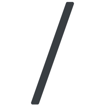 Lipnus namo numeris „Slash“ – 245 mm, antracito spalvos