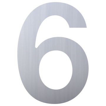 Namo numeris ''6'', nerūdijantis plienas