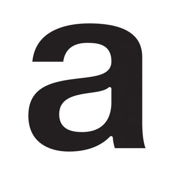 Raidė „a“ Juodas