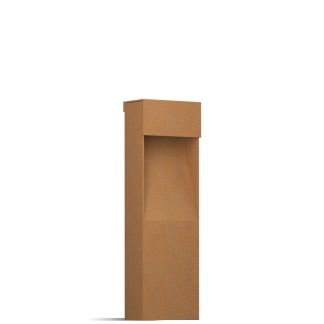Lauko šviestuvas "Nano Bloc", rūdžių spalvos