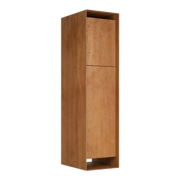 Paštomatas „Brixen“ iš corten plieno | atsiėmimas iš galo