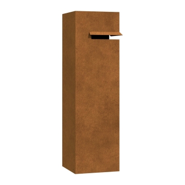 Pašto dėžutė Corrus, corten plienas