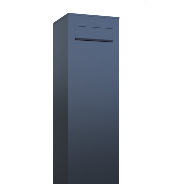 Pašto dėžutė "Monolith", antracito spalvos