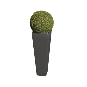 Antracito spalvos siaurasis vazonas "Skinny Vase Medium"