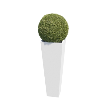 Gėlių vazonas "Skinny Vase Medium", baltas