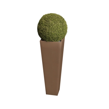 "Skinny Vase Medium" rūdžių spalvos gėlių vazonas