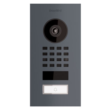 Potinkinė durų skambučio sistema Smart-IN Doorbird D1101V, antracito spalvos
