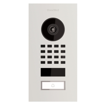 Įleidžiamas durų skambutis Smart-IN Doorbird D1101V, baltas