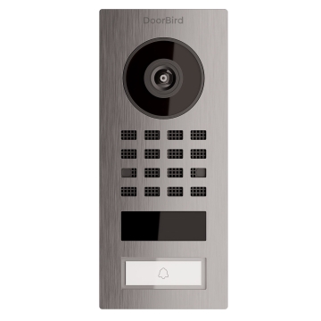 Virštinkinė durų skambučių sistema Smart-ON Doorbird D1101V, nerūdijantis plienas