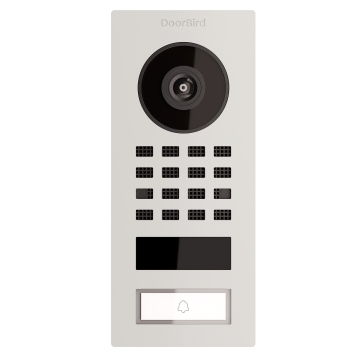 Viršutinė durų skambučių sistema Smart-ON Doorbird D1101V, balta