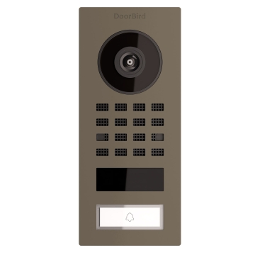 Virštinkinė durų skambučių sistema Smart-ON Doorbird D1101V, smėlio spalvos