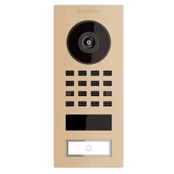 Virštinkinė durų skambučio sistema Smart-ON Doorbird D1101V smėlio spalvos