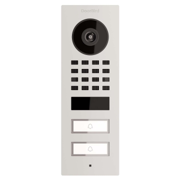 Virštinkinė domofono sistema Smart-ON dviem Doorbird D1102V, balta