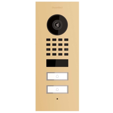 Potinkinis domofonas Smart-IN dviem Doorbird D1102V, smėlio spalvos