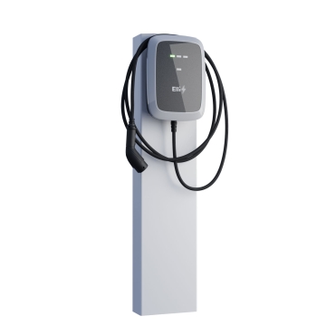 VW Wallbox "StationMaster" stovas su inkaru, baltas