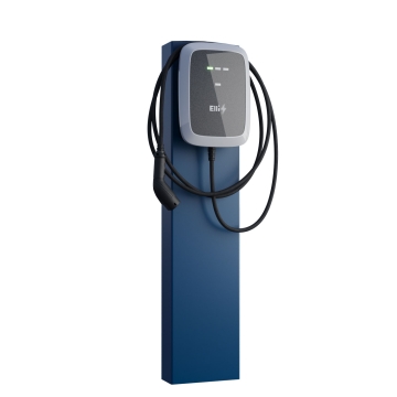 VW Wallbox StationMaster stovas su inkaru, mėlynas