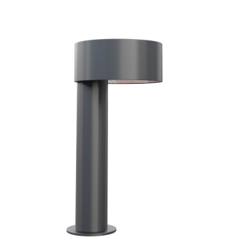 Lauko šviestuvas "Nano Cylindra", antracito spalvos