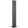 Domofonas su stovu ir pagrindo plokšte Smart Doorbird D1101V, antracito spalvos
