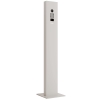 Apsaugos sistema su stovu ir pagrindo plokšte Smart Doorbird D1101V, balta.