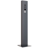 Domofonas su stovu ir pagrindo plokšte Smart for Two Doorbird D1102V, antracito spalvos.