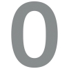 Namo numeris ''0'', pilka metalik spalva