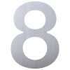 Namo numeris ''8'' nerūdijantis plienas