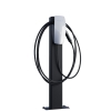 Tesla Wallbox stovo „VoltStand“ su pagrindu juodas