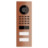 Virštinkinė domofono sistema Smart-ON dviem Doorbird D1102V, bronzos spalvos
