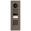 Paslėptas montavimo durų skambutis Smart-IN Doorbird D1101KV su klaviatūros moduliu, smėlio spalvos.
