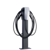 Tesla Wallbox stovo VoltStand for Two su pagrindo plokšte, antracito spalvos