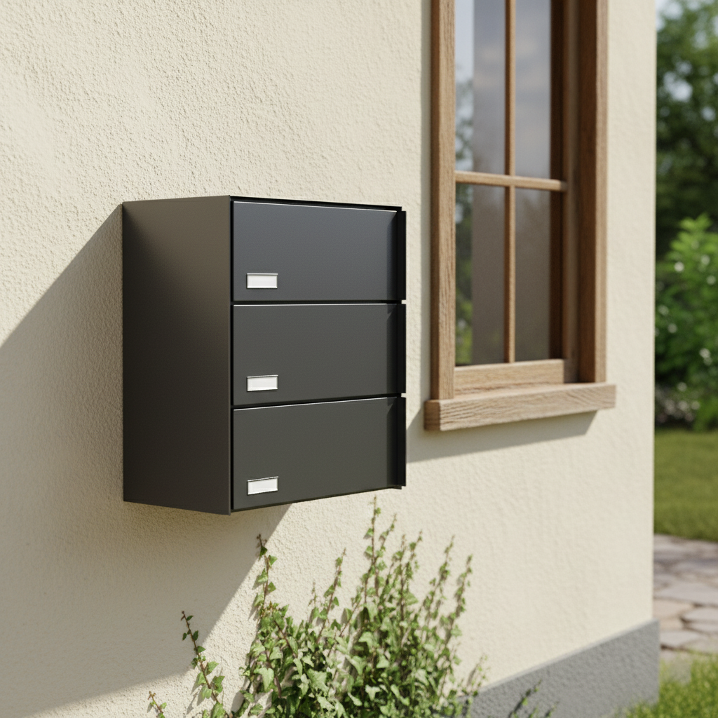 Daugiavietė pašto dėžutė „Amsterdam“ trims