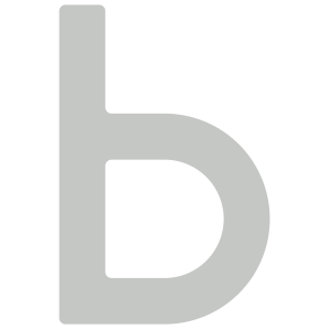 Raidė „b