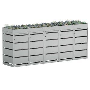 Egon šiukšliadėžės konteineris 5x 120 litrų