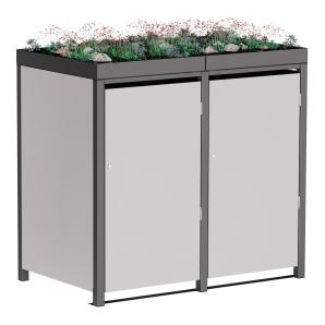 Dviem šiukšlių dėžėms Tilda 2er - 240 litrų