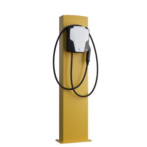 Energizuojantis stovas su pagrindo plokšte