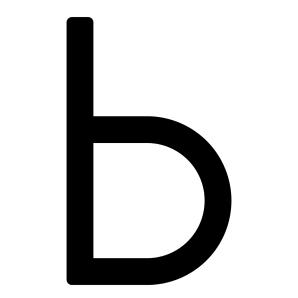 Raidė b