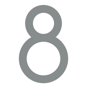 Namo numeris 8