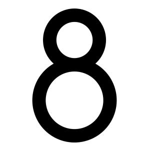 Namo numeris 8